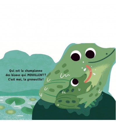 Livre Le champion des bisous - Editions Tourbillon