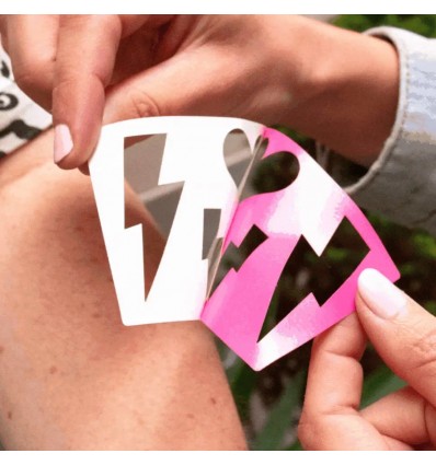 Pochoir Coeur - Sisi la paillette