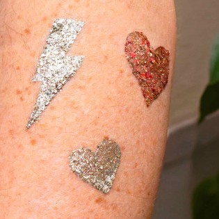 Pochoir Coeur - Sisi la paillette 2