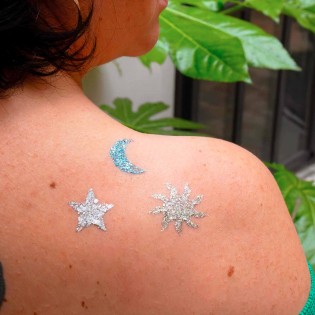 Pochoir Cosmique - Sisi la paillette 2