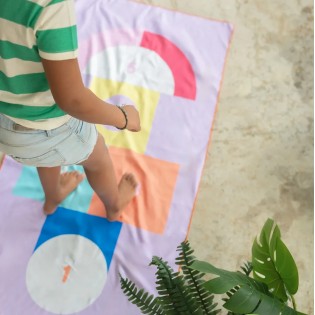 Serviette de plage Marelle (M) - Quut 2