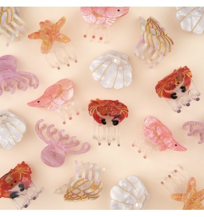 Petite Pince à cheveux étoile de mer - Coucou Suzette