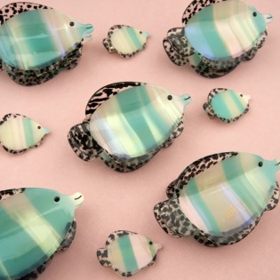 Pince à cheveux Poisson tropical - Coucou Suzette 2