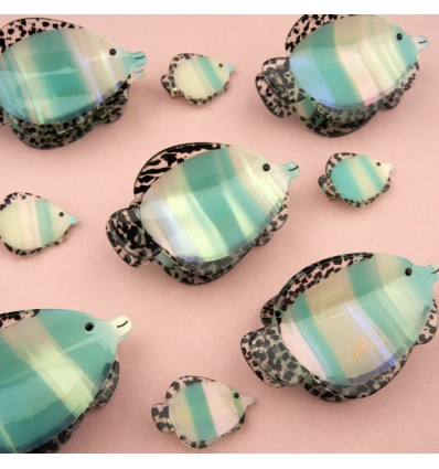 Pince à cheveux Poisson tropical - Coucou Suzette