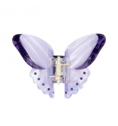 Pince à cheveux Papillon mauve - Coucou Suzette