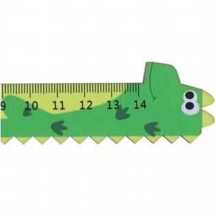 Règle en bois dinosaure 2