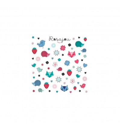 Vernis bleu pelliculable Cool avec étui - Rosajou