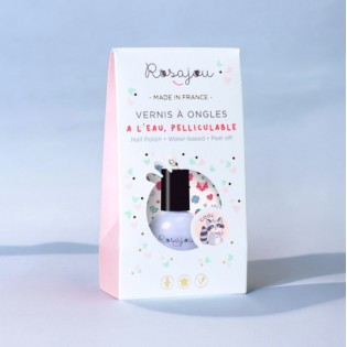 Vernis bleu pelliculable Cool avec étui - Rosajou 2