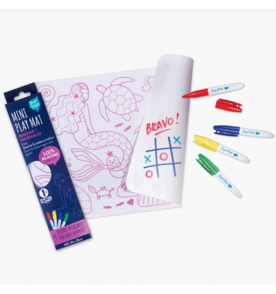 Mini set de table silicone Sirènes - Super Petit