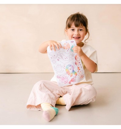 Mini set de table silicone Sirènes - Super Petit