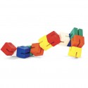 Jeu cubes articulés en bois - One for Fun