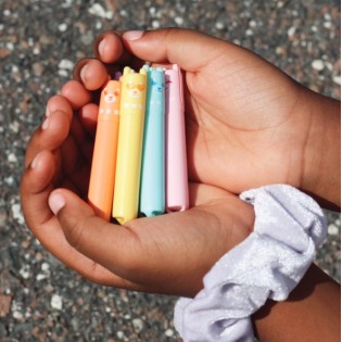 6 mini surligneurs Ours - Ooly 2