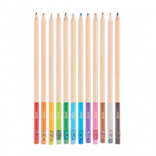 12 crayons de couleurs effaçables - Ooly 2