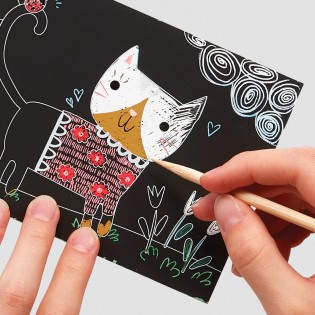 Cartes à gratter Cutie cats - Ooly 2