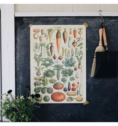 Affiche pédagogique Le Jardin - Cavallini