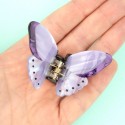 Petite Pince à cheveux Papillon mauve - Coucou Suzette