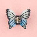 Petite Pince à cheveux Papillon bleu - Coucou Suzette
