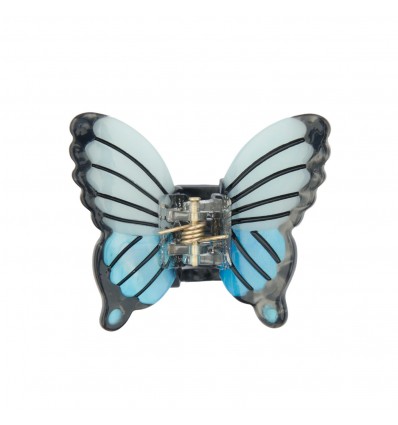 Petite Pince à cheveux Papillon bleu - Coucou Suzette