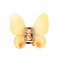 Petite Pince à cheveux Papillon jaune - Coucou Suzette