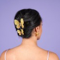 Petite Pince à cheveux Papillon jaune - Coucou Suzette