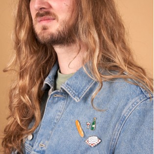 Pin's Baguette - Coucou Suzette 2