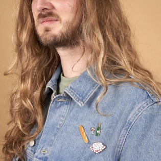 Pin's Camembert - Coucou Suzette 2