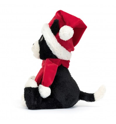 Peluche Chat Jack de Noël - Jellycat