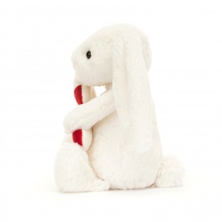 Peluche lapin Bashful sucre d'orge (S) - Jellycat 2