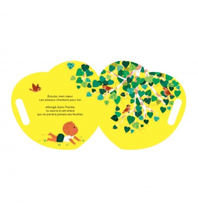 Livre-hochet Mon coeur - Milan