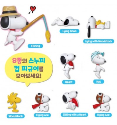 Pochette surprise marque-verre Snoopy