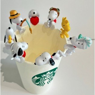 Pochette surprise marque-verre Snoopy 2