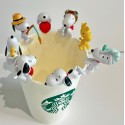 Pochette surprise marque-verre Snoopy