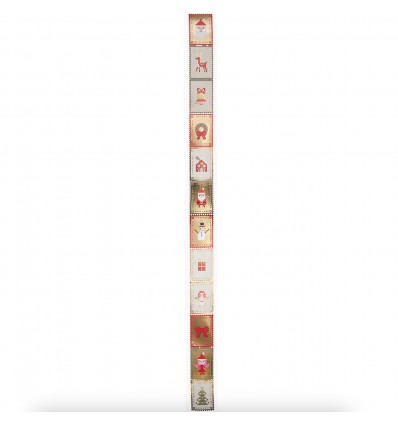 120 autocollants Timbres de Noël - Rico Design