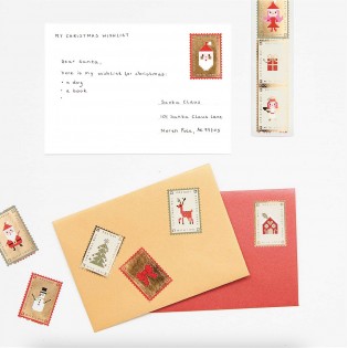120 autocollants Timbres de Noël - Rico Design 2