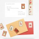 120 autocollants Timbres de Noël - Rico Design