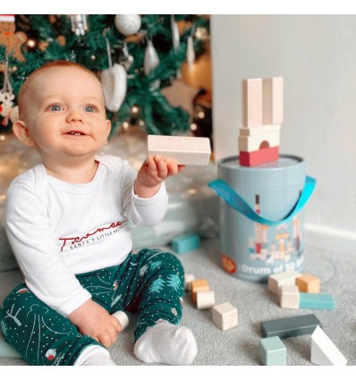 Seau de 50 formes en bois - Bigjigs