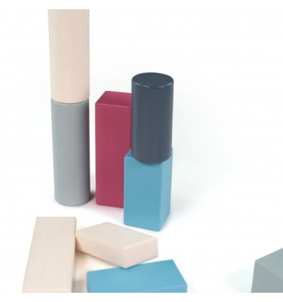 Seau de 50 formes en bois - Bigjigs