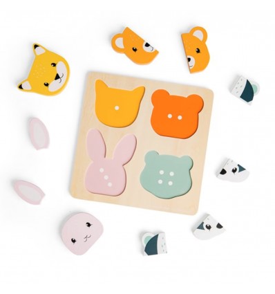 Puzzle bois pour compter - Bigjigs