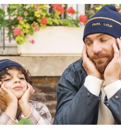 Bonnet enfant "Petit Loup" 7/12 ans - Chamaye