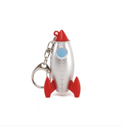 Porte-clé sonore Led fusée - Kikkerland
