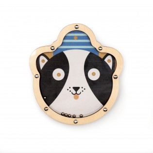 Jeux de patience Animaux en bois recto-verso - Kikkerland 2