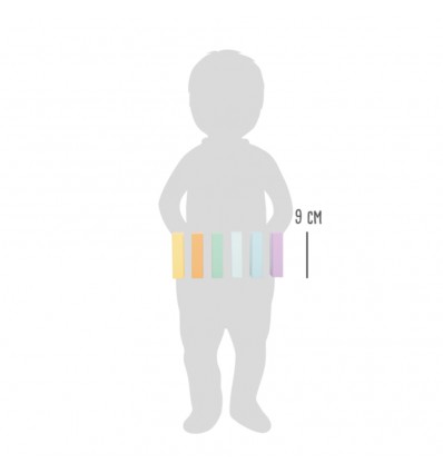 Seau de 50 formes Pastel en bois - Small Foot