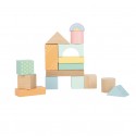 Seau de 50 formes Pastel en bois - Small Foot