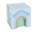 Cubes à empiler et animaux en bois - Small Foot