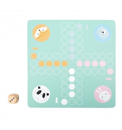 Jeu de petits chevaux en bois - Small foot