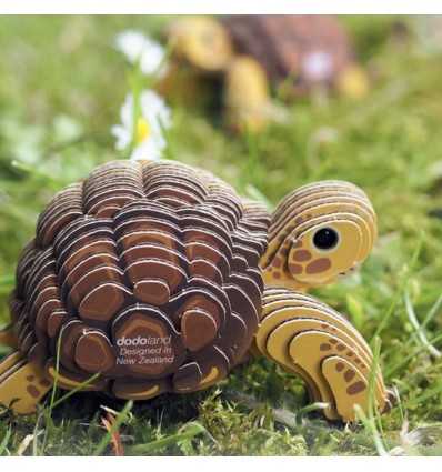 Eugy puzzle Tortue de terre 3D en carton