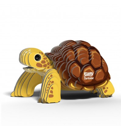 Eugy puzzle Tortue de terre 3D en carton
