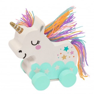 Licorne à friction en bois