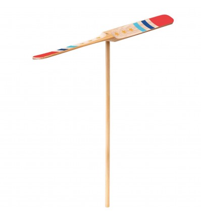Hélice volante en bois