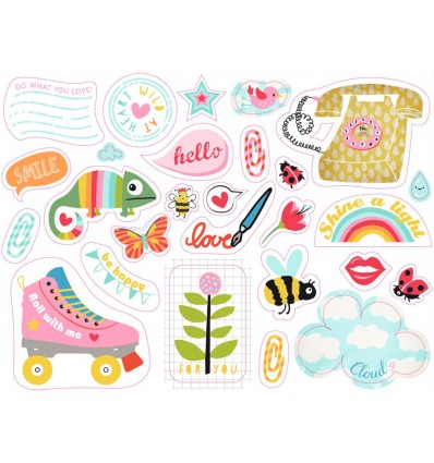 Papier à lettres et stickers Lovely Planet